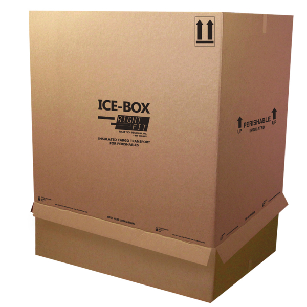 46&frac34; x 39 x 48-86&quot; Ice-Box Corrugated GE101KD XT